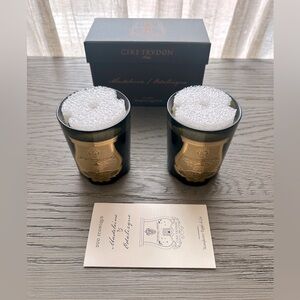 Cire Trudon two candle set. New